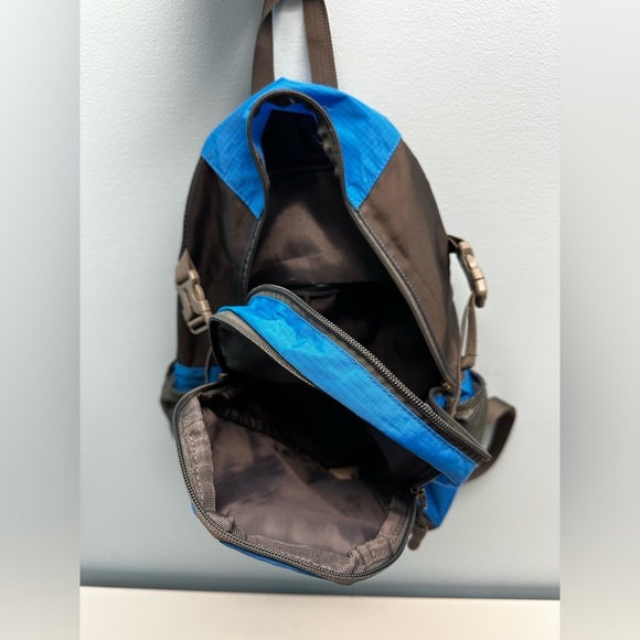 Cycling Hiking Backpack Water Resistant Travel Backpack Lightweight Small Blue - Picture 4 of 5